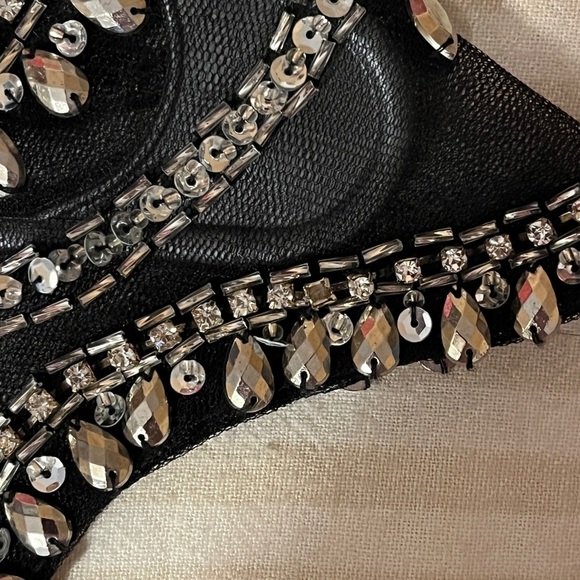 Mac Duggal Black Bodycon Cocktail Dress High Neck 65273N - Picture 15 of 15